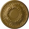 Ekena Millwork Wakefield Ceiling Medallion (Fits Canopies up to 3 5/8"), Hand-Painted Gold, 11 3/4"OD x 1 1/4"P CM11WAGLS - alternate 1